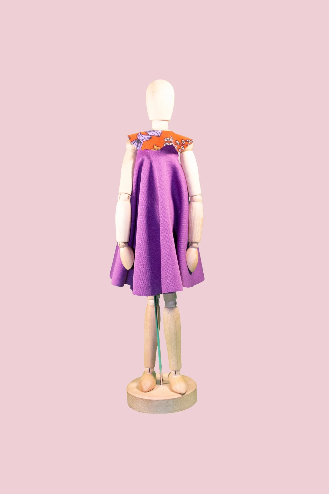 Finished project made with the MINIANI No-sewing kit